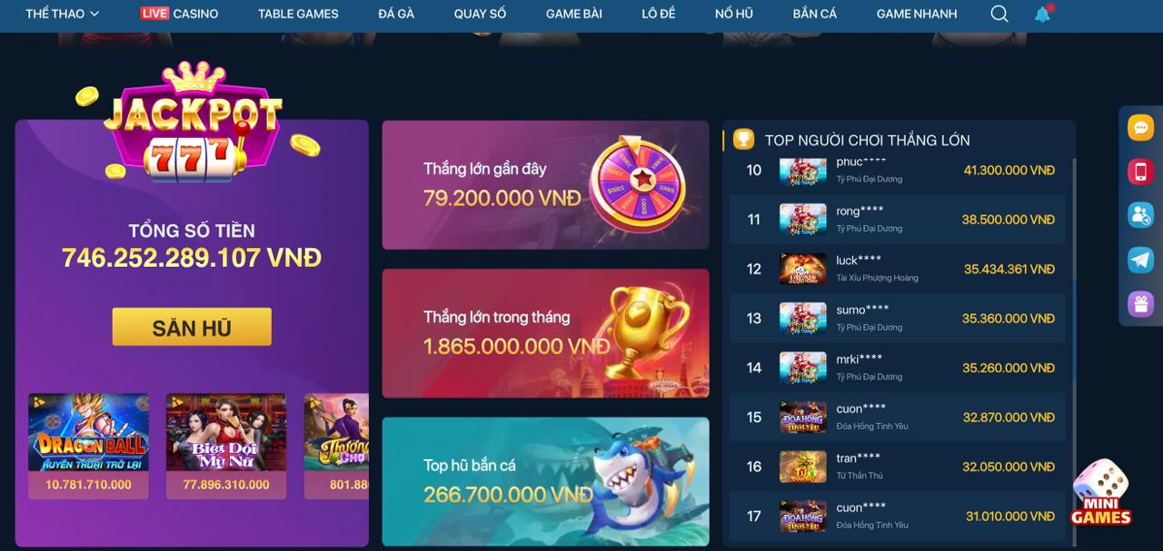 PGASIA Jackpot Feature